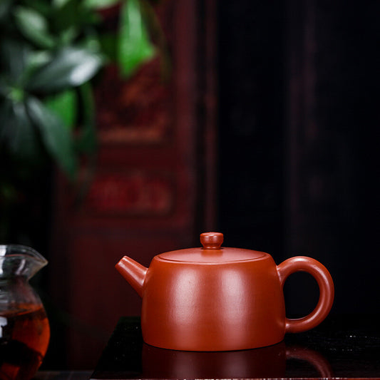 China Yixing Zisha Pottery Clovershrub Clay Handmade 200cc Mesh Teapot 井栏