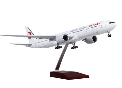 47CM 1:157 CHINA EASTERN BOEING 777-300ER Airplane Landing Gears Resin Model