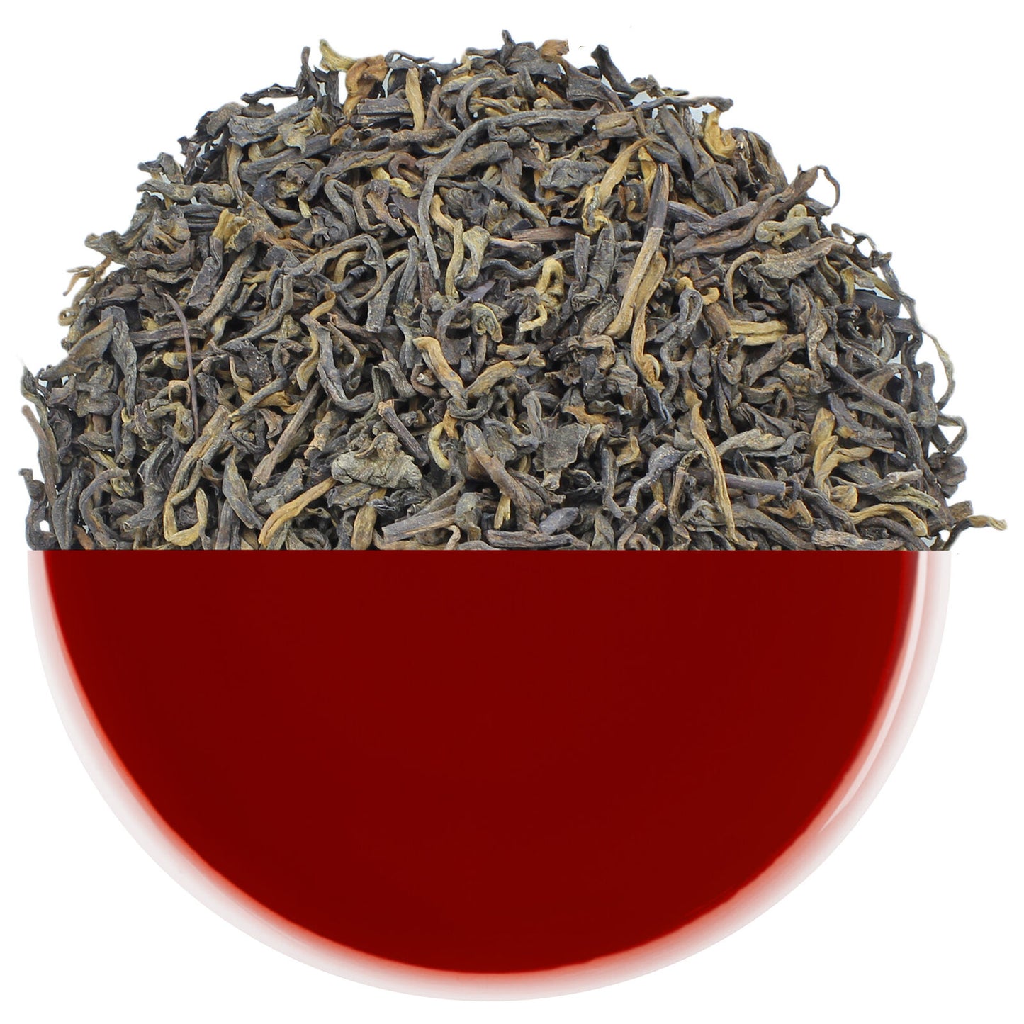 康普茶散叶茶“普洱爱好者”8盎司,100%老年普洱茶-