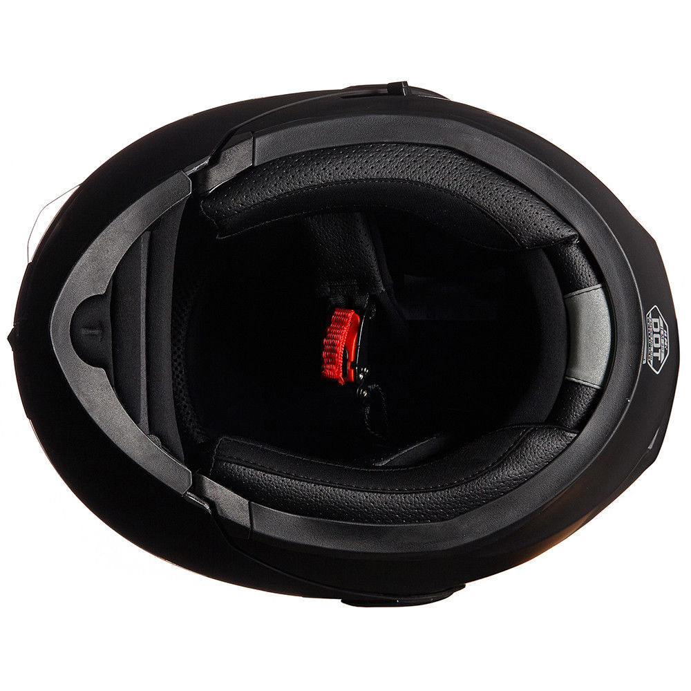 Motorcycle Helmet With Bluetooth Headset Modular Flip Up Motorbike Helmets DOT