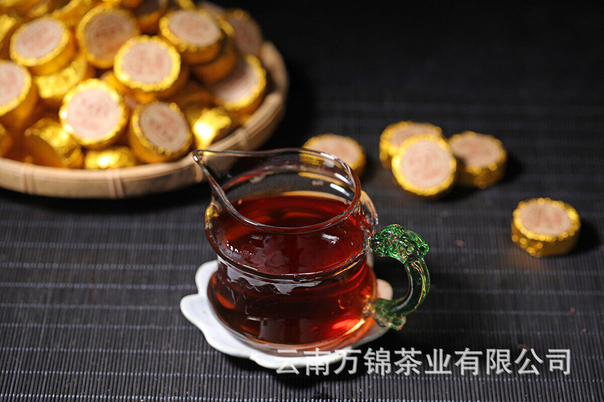 500g Yunnan Puer Small Tuocha Ripe Tea Original Mini Tuocha Small Round Tea Cake