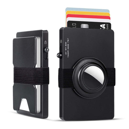 TOYFID Pop Up RFID Slim Wallet with AirTag Holder