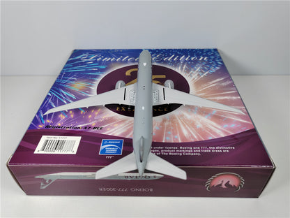1:400 Phoenix QATAR BOEING B777-300ER Airplane Diecast Aircraft Plane Model