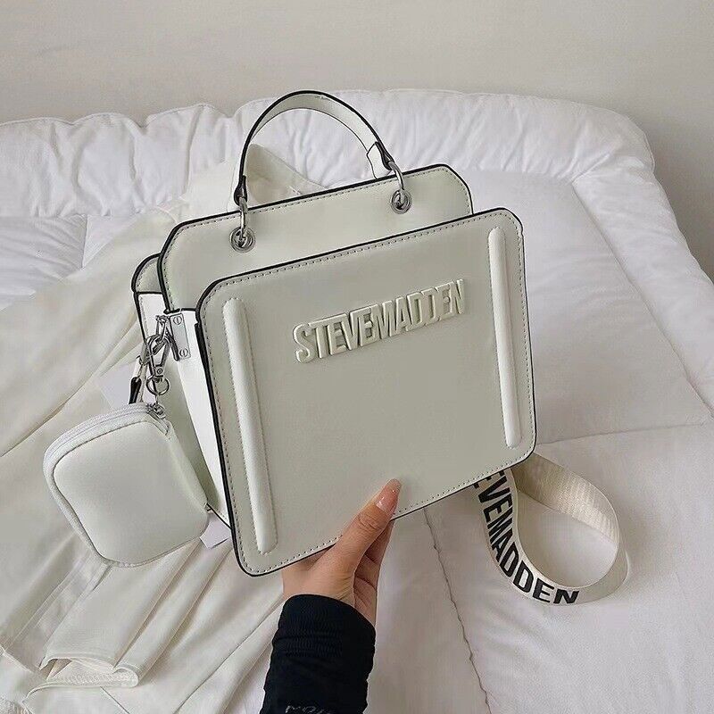 Fashion Square Bag Women's High-Quality Shoulder Handbag Crossbody Messenger Bag