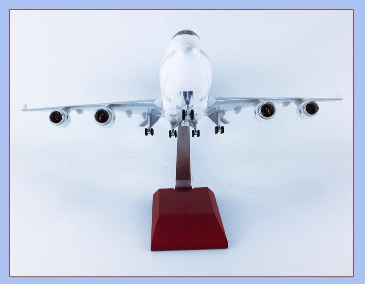 47CM 1:150 AIR FRANCE BOEING 747-400 Plane Landing Gears Resin Aircraft Model