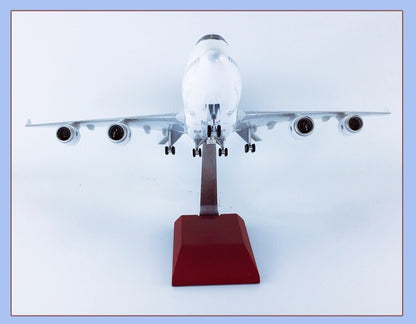 47CM 1:150 AIR FRANCE BOEING 747-400 Plane Landing Gears Resin Aircraft Model