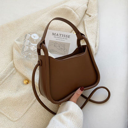 Handle Crossbody Bag Women Handbag PU Leather Shoulder Bags Store