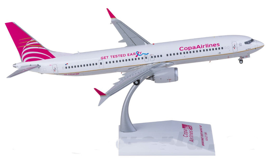 1:200 JC Wings Copa Airlines Plane B737 MAX 9 HP-9926CMP Diecast Aircraft Model