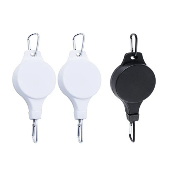 3PCS Gardening Plant Hooks Retractable Elevating Hanging Basket Bird Cage Bird