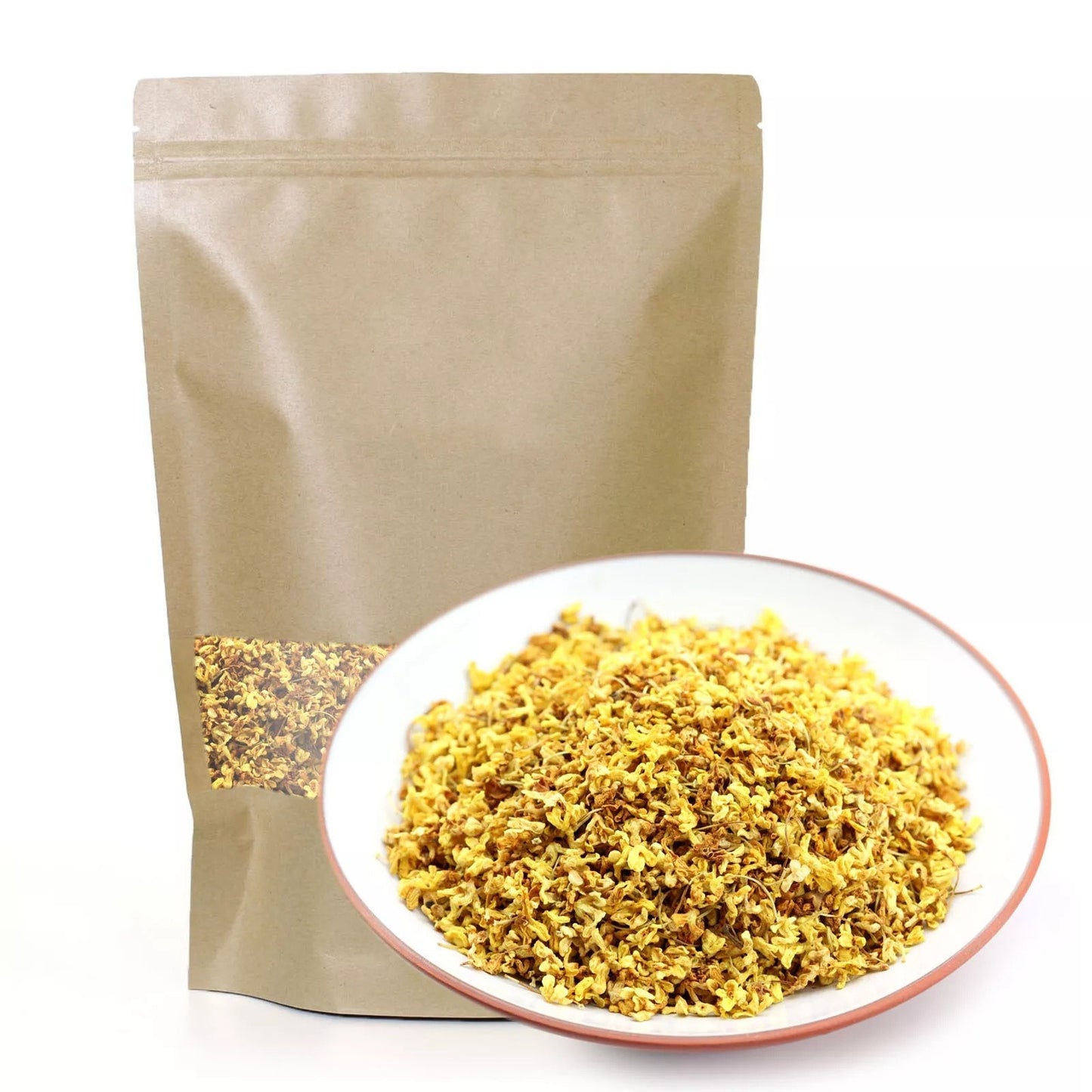 250g Natural Sweet Osmanthus Flower Tea Golden Fragrant Dried Chinese Herbal