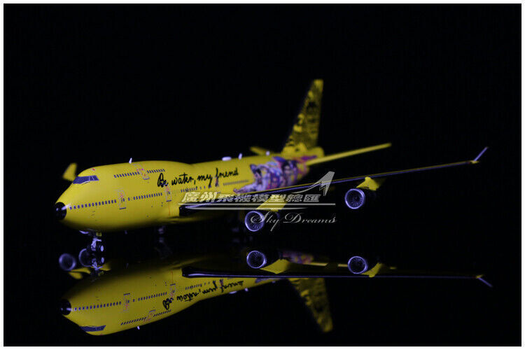 1:400 JC Wings Lee BOEING 747-400 80th Passenger Airplane Diecast Aircraft Model
