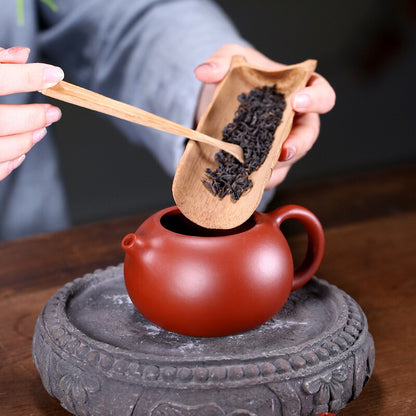 5" Chinese Yixing Zisha Pottery Handmade Clay Teapot 西施 Tea Pot 250cc