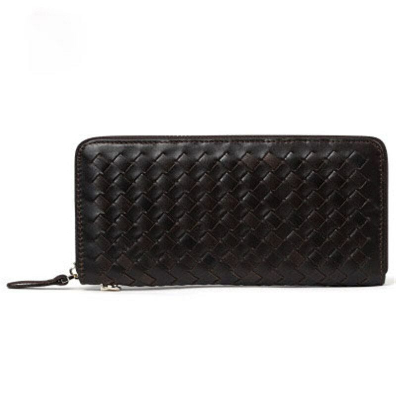 Men's Wallet Card&ID Bag Money Genuine Leather Multi-card Clamps Purse Cash Clip