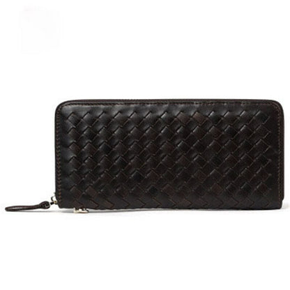 Men's Wallet Card&ID Bag Money Genuine Leather Multi-card Clamps Purse Cash Clip