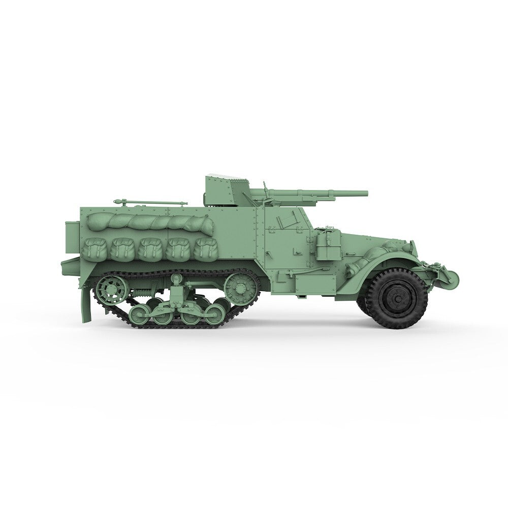 SSMODEL SS35551 1/35 Military Model Kit US M3 Multiple Gun Motor Carriage