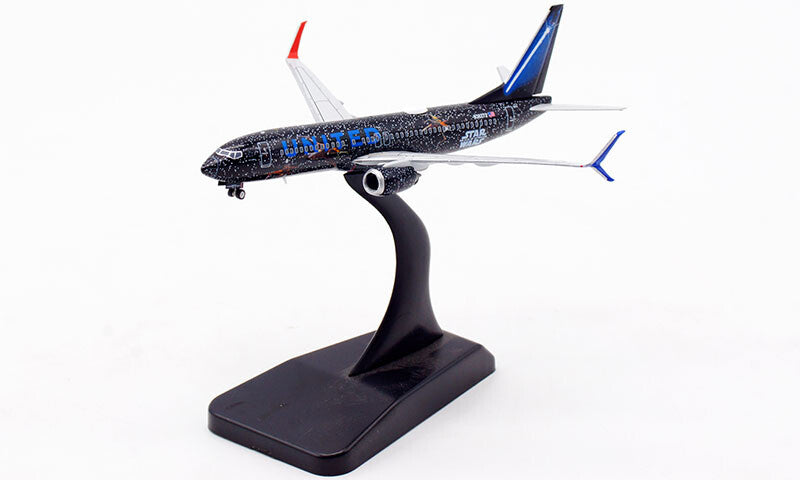 1:400 JC Wings UNITED BOEING B737-800 Passenger Airplane Diecast Plane Model