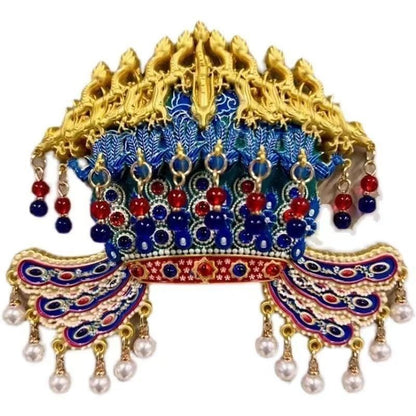 Xiaoduan Empress Dragon Phoenix Crown Fridge Magnet Metal Cultural Souvenir
