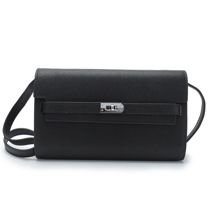Mini Real Leather Flap Envelope Clutch Phone Wallet Shoulder Bag Purse Crossbody