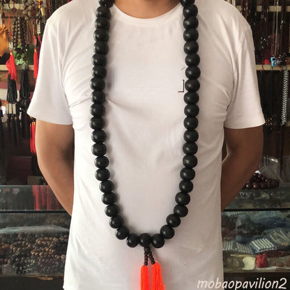 Shaolin Monk Prayer Beads Necklace to match Kung fu Martial arts Suit