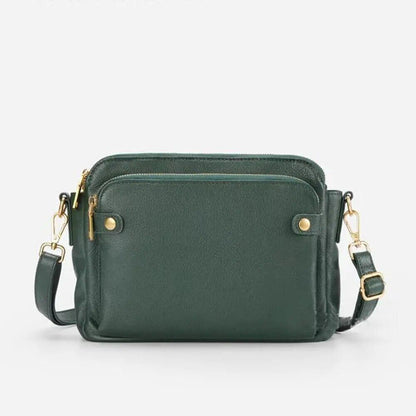 Three Layer Crossbody Shoulder Ladies Bag PU Shoulder Bag Purse Handbag Womens