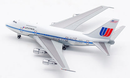 for JC Wings for United Airlines for Boeing B747SP N532PA Polished 1:400 Model
