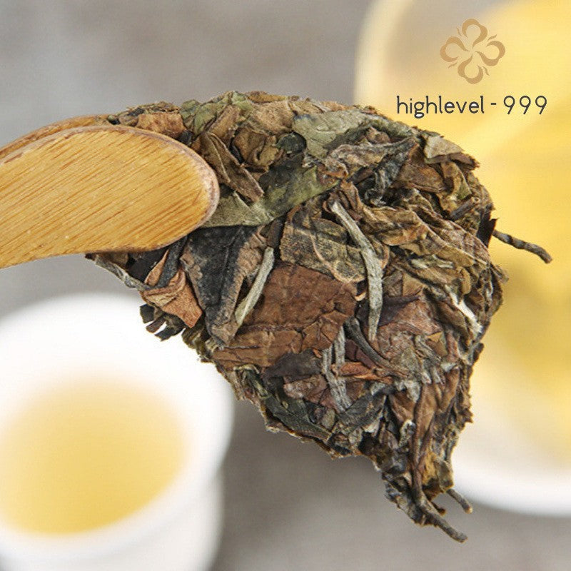 100g White Tea Cake Yunnan High Mountain Ancient Tree Sun‑Dried White Tea