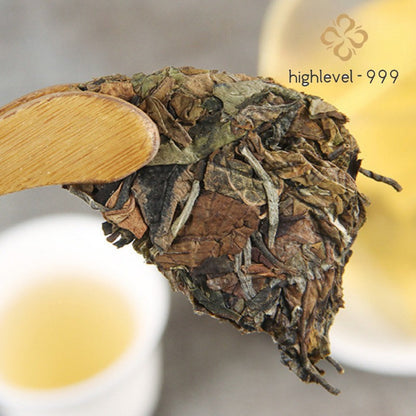 100g White Tea Cake Yunnan High Mountain Ancient Tree Sun‑Dried White Tea