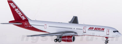 1:400 JC Wings AIR BERLIN BOEING 757-200 Passenger Airplane Diecast Plane Model