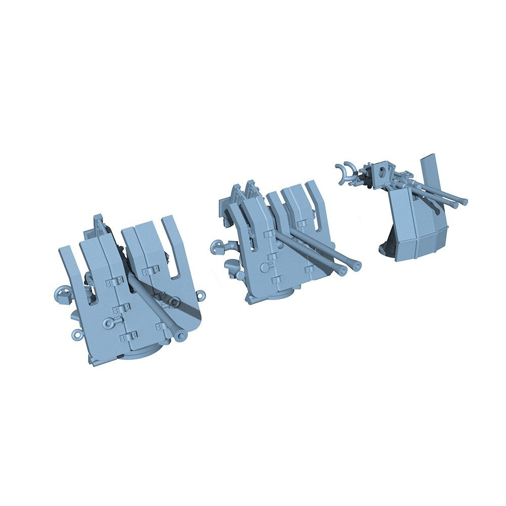 SSMODEL 1/200 Model Upgrade Parts German Z-25 Destroyer Naval Gun Kit