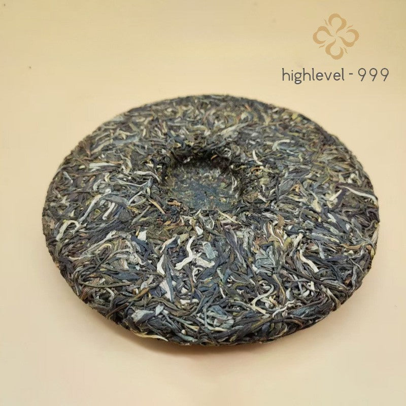 357g Raw Pu'er Tea Cake Yunnan Yiwu Mahei Big Leaf Sun Dried Green Leaf Tea