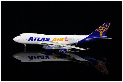 1:400 JC Wings ATLAS AIR BOEING 747-400 Passenger Airplane Diecast Plane Model