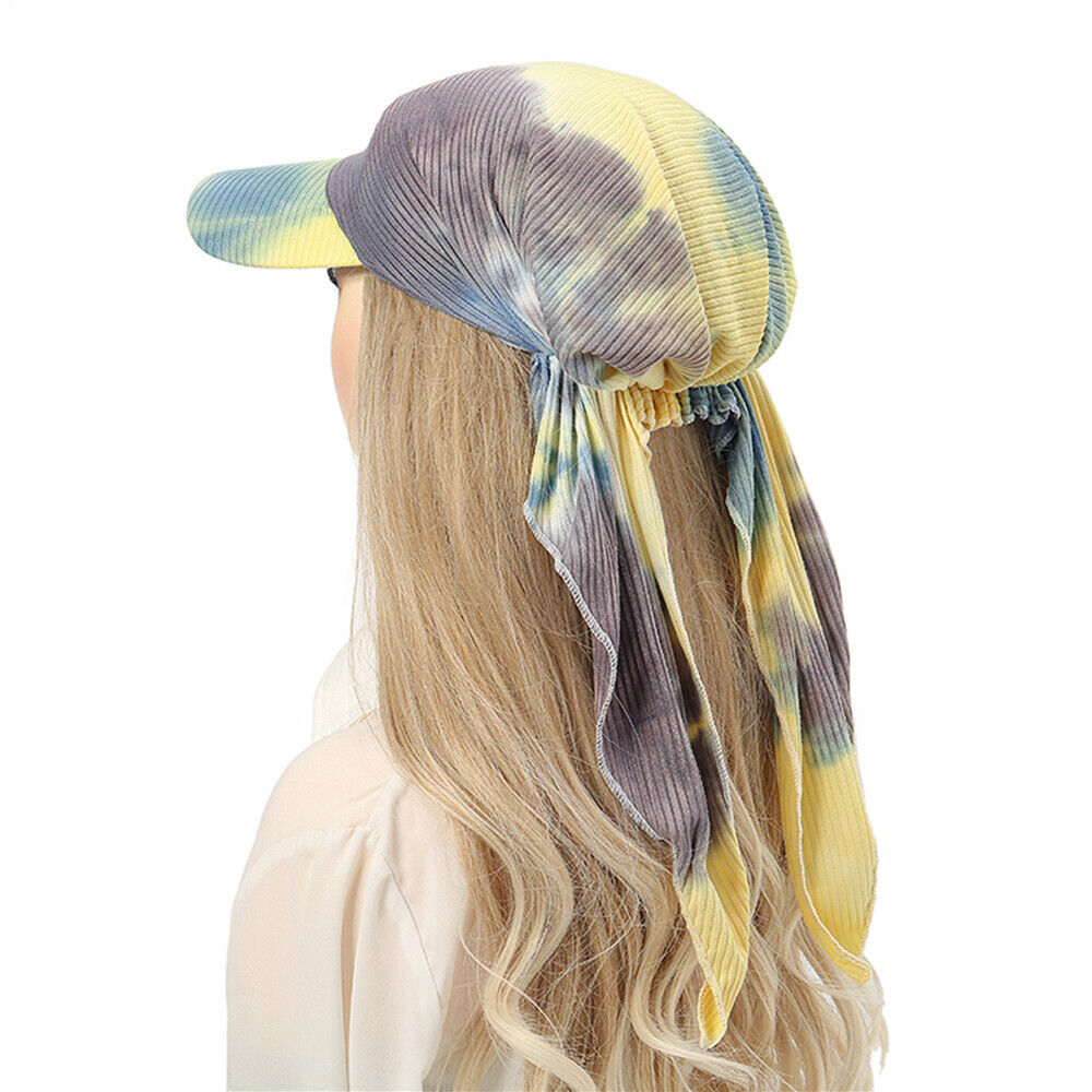 Turban Hat Baseball Cap Headscarf Scarf Cap Sun Hats Soft Women Fashion Classic