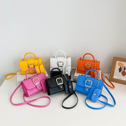 Fashion Small Handbag Purse Women Shoulder Bag Casual Flap Crossbody Handle Bags