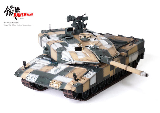 1/72 German Army Leopard 2A7Pro Tank Model Digital Camouflage