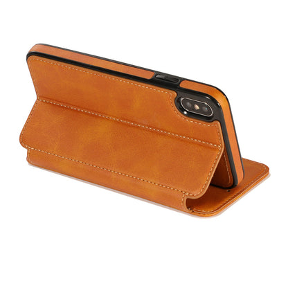 Wallet PU Leather Flip Phone Case for iPhone 17 Plus Pro Max Air/16/15/Samsung