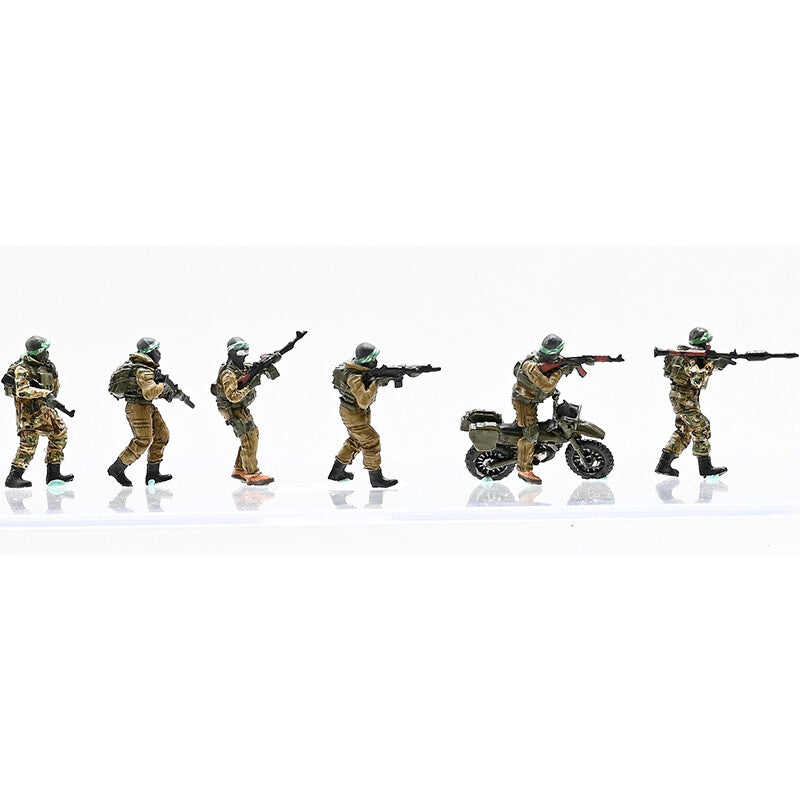 1/72 Middle Eastern Elite Soldiers 6 Soldier Model