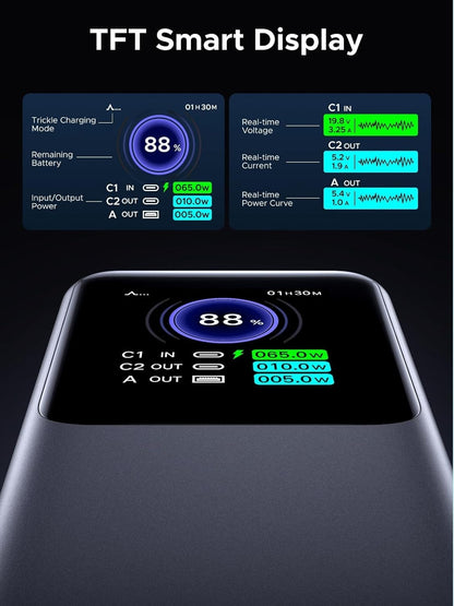 UGREEN Nexode Power Bank 25000mAh 200W Laptop Portable Charger PD 3.1 Fast Charg