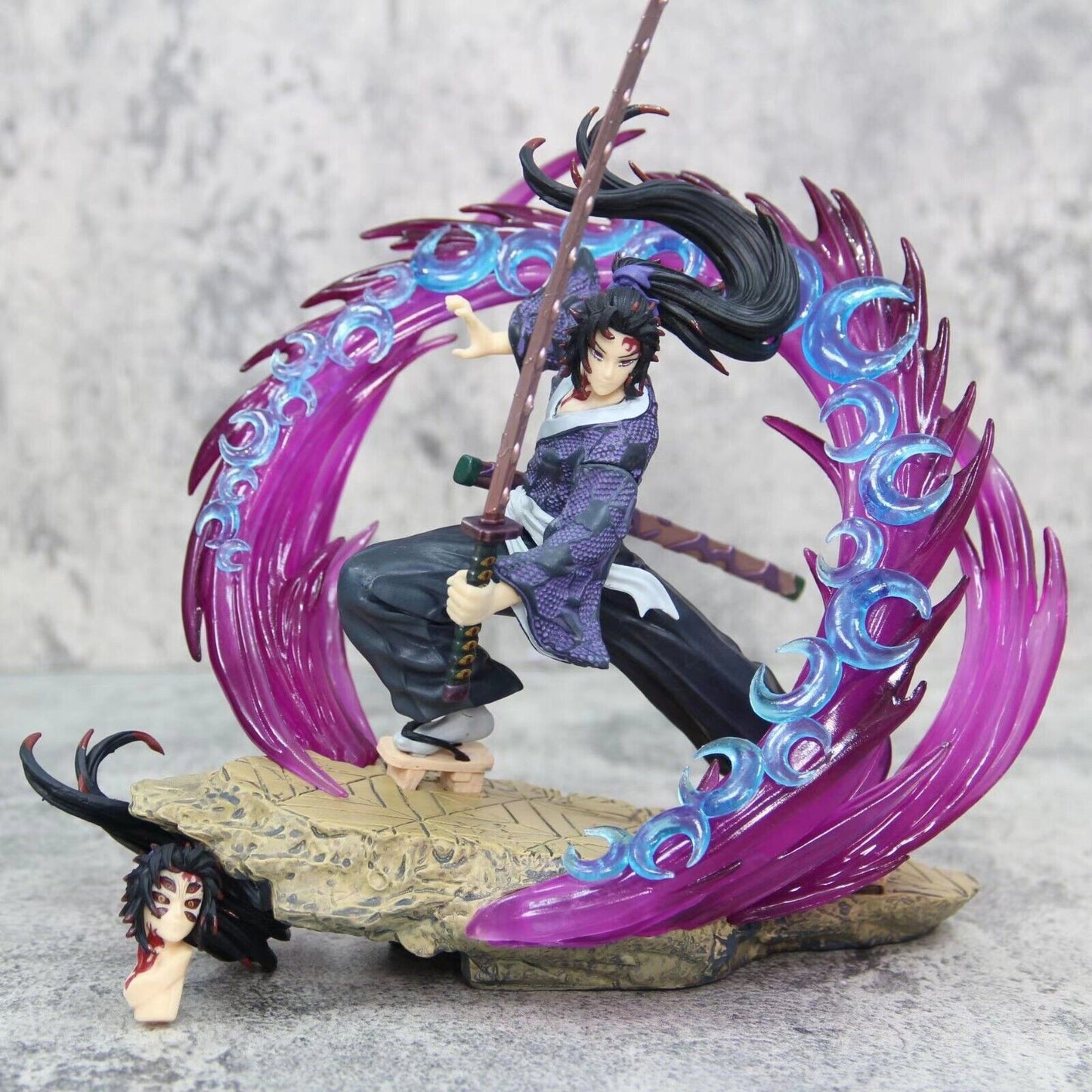 Demon Slayer Kokushibo Tsugikuni Yoriichi PVC Action Figure Statue Model Toy
