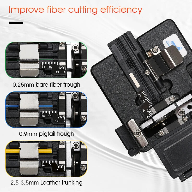 AUA-X2 FTTH Optic Fiber Cleaver Cable Cutting Knife High Precision Cutting Tool