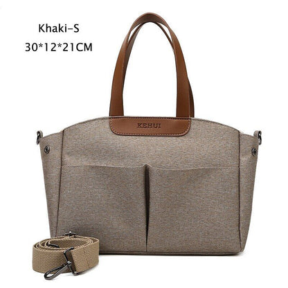 Mommy Diaper Bag Women's Shoulder Bag Mom Travel Stroller Bag Baby Storage Bag