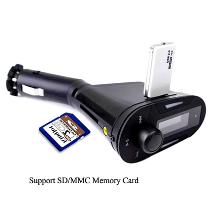 Receptor de audio inalámbrico auxiliar para coche Bluetooth adaptador transmisor