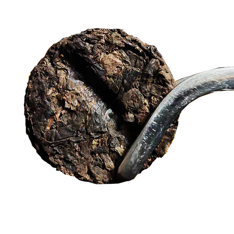 Aged Black Tea, Dark Tea Gold Coin Tea Hunan Anhua Black Tea Granules 500g