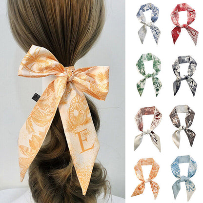 Handbag Handle Ribbon Scarf Band Hair Head Neck Neckerchief Retro Hair Ribbons