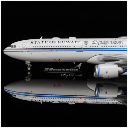 1:400 JC Wings State of Kuwait AIRBUS A340-500 Airplane Diecast Aircraft Model