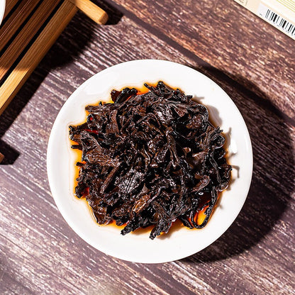 2021 Yunnan Menghai ZhongCha Famous Classic 7581 Pu-erh Brick Puer Tea 250g Ripe
