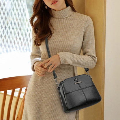 Fashion Leather Handbag Purse Small Crossbody Shoulder Messenger Bag Polyester