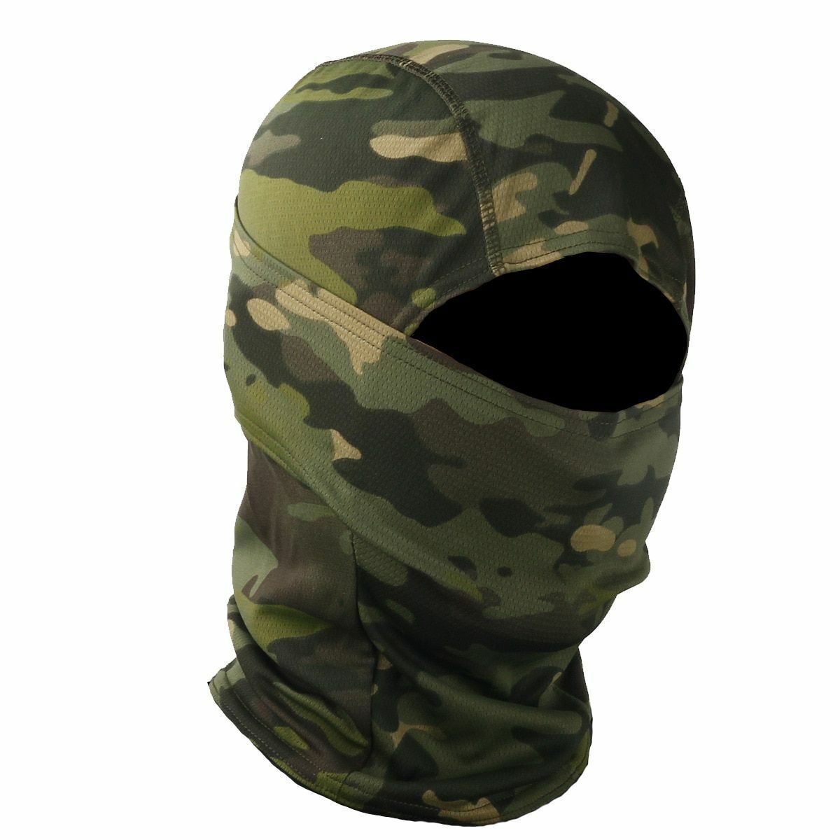 Tactical Camouflage Full Face Mask Hunting Cycling Sports Helmet Liner Military