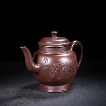 Chinese Yixing Zisha Clay Handmade Exquisite Teapot （宫灯 底款：徐维明）