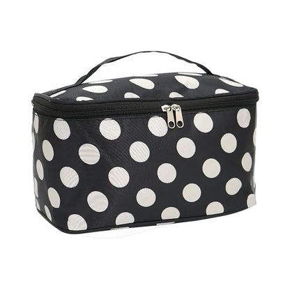 Square Cosmetics Storage Bags Travel Pouch Toiletries Organizer S/M/L Polyester