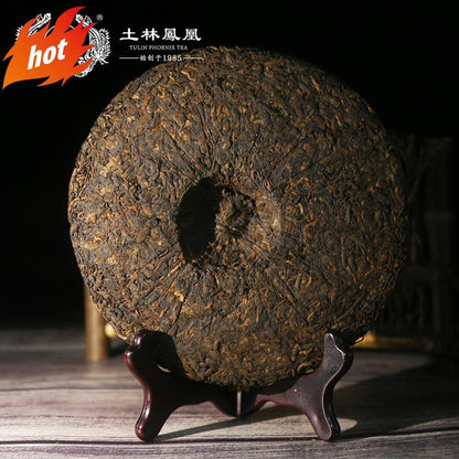 357g TuLin Phoenix Shu Puer Tea "China Feng Huang" Ripe Puerh Tea